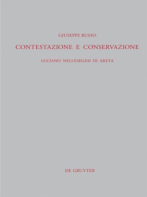 cover image of Contestazione e conservazione